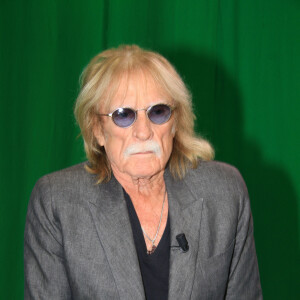 Exclusif - Le chanteur Christophe (Daniel Bevilacqua) pendant l'enregistrement de l'émission télévisée "L'instant de luxe" à Paris, France, le 13 janvier 2020. © Philippe Baldini/Bestimage 