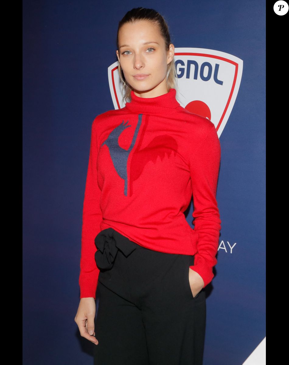 Ilona Smet - Inauguration du flagship store Rossignol au 21 boulevard des Capucines à Paris, le 22 octobre 2018 avec la collaboration de J-C. de Castelbajac. © CVS/Bestimage