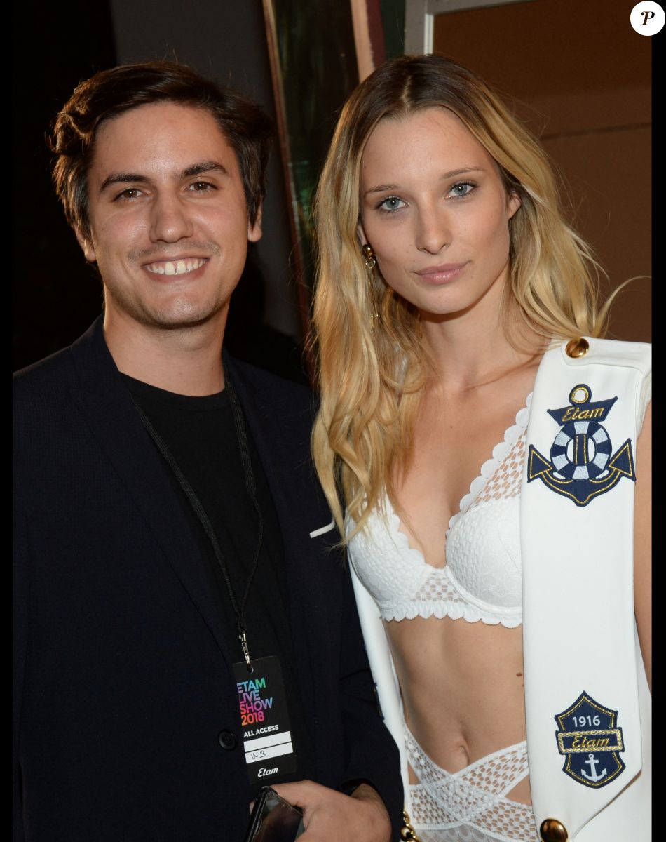 Guest, Ilona Smet - Backstage du "Etam Live Show 2018" aux Beaux-Arts à Paris, le 25 septembre 2018. © Veeren/Moreau/Bestimage