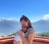 Ilona Smet et son petit bébé, un garçon dont elle n'a pas révélé le prénom. @ Instagram / Ilona Smet