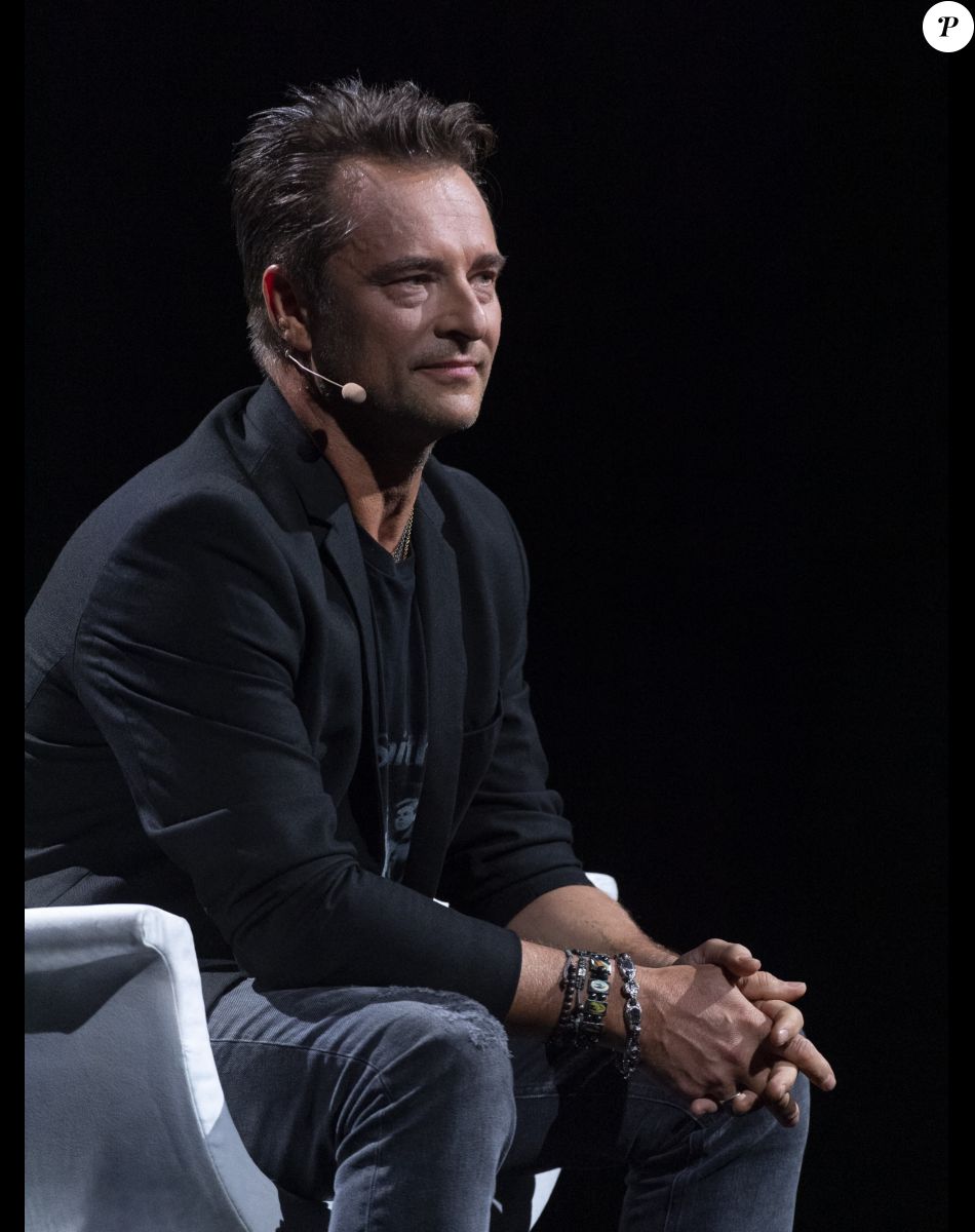 Exclusif - David Hallyday - Enregistrement de l'émission "La Chanson secrète 5", qui sera diffusée le 11 janvier 2020 sur TF1, à Paris. Le 17 décembre 2019 © Gaffiot-Perusseau / Bestimage