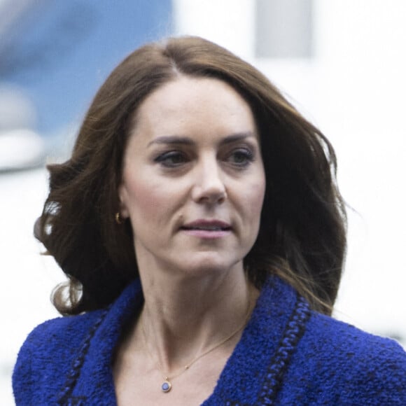 Catherine (Kate) Middleton, princesse de Galles, visite la Copper Box Arena du Queen Elizabeth Olympic Park, pour participer à un événement avec Coach Core, qui fête ses 10 ans, à Londres, Royaume Uni, le 13 octobre 2022. 