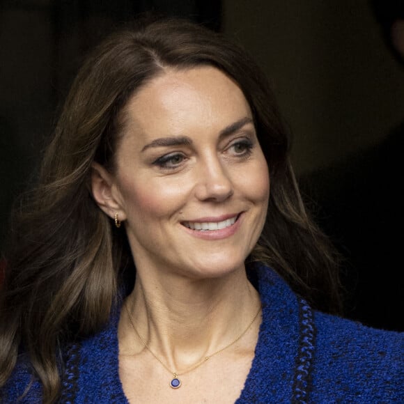 Catherine (Kate) Middleton, princesse de Galles, visite la Copper Box Arena du Queen Elizabeth Olympic Park, pour participer à un événement avec Coach Core, qui fête ses 10 ans, à Londres, Royaume Uni, le 13 octobre 2022. 