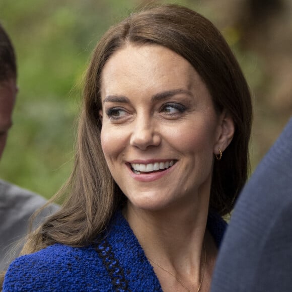 Catherine (Kate) Middleton, princesse de Galles, visite la Copper Box Arena du Queen Elizabeth Olympic Park, pour participer à un événement avec Coach Core, qui fête ses 10 ans, à Londres, Royaume Uni, le 13 octobre 2022. 