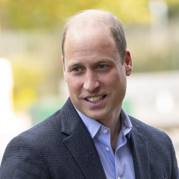 Le prince William, prince de Galles, visite la Copper Box Arena du Queen Elizabeth Olympic Park, pour participer à un événement avec Coach Core, qui fête ses 10 ans, à Londres, Royaume Uni, le 13 octobre 2022. 