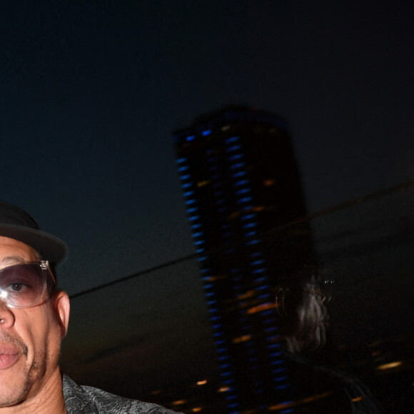 Exclusif - JoeyStarr - Soirée pour l'ouverture du Skybar de l'hôtel Pullmann Montparnasse à Paris. © Rachid Bellak/Bestimage 