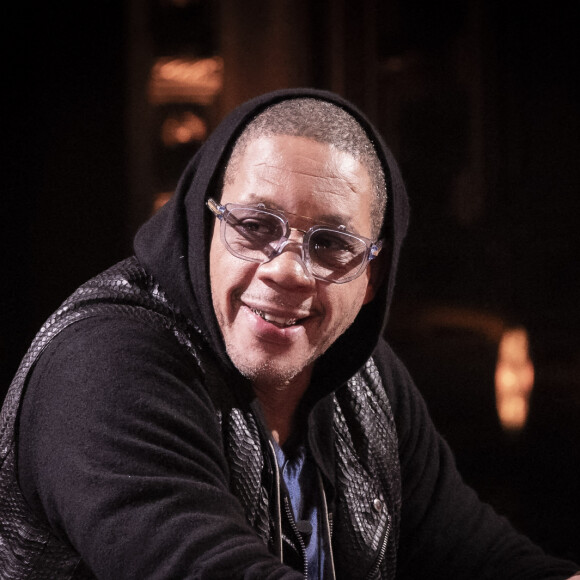 Exclusif - JoeyStarr - Sur le plateau de l'émission OEED (On Est En Direct) présentée par L.Salamé et L.Ruquier - Paris le 09/04/2022 - © Jack Tribeca / Bestimage 