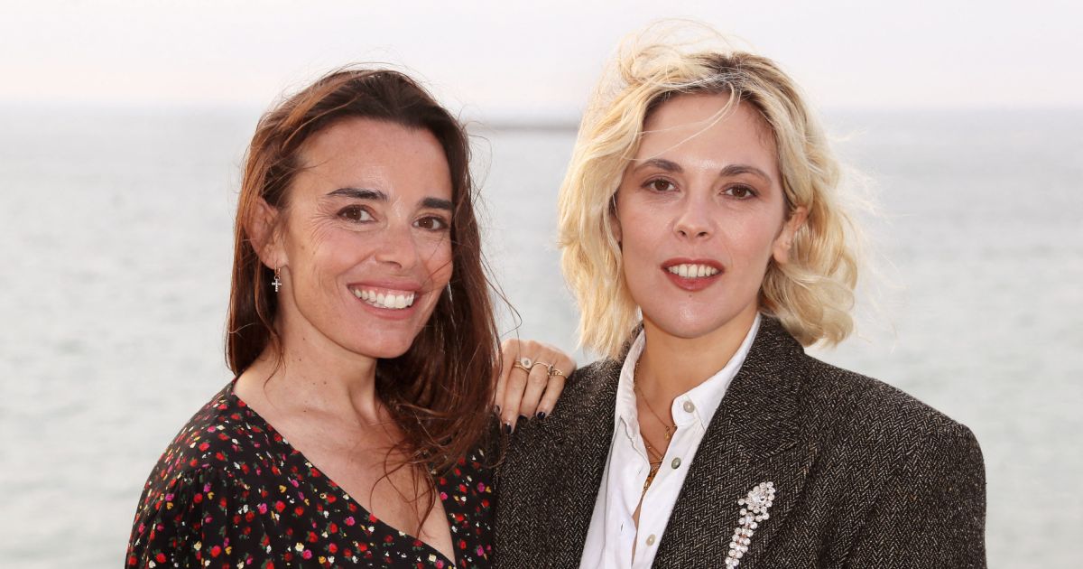 Elodie Bouchez et Alysson Paradis - Photocall du film Amore mio lors du