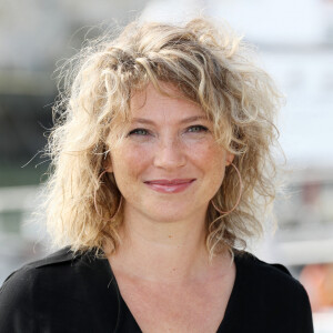 Cécile Bois - Photocall du téléfilm "Meurtre à Sarlat" lors de la 19ème édition du Festival de la Fiction TV de la Rochelle, France, le 16 septembre 2017. © Patrick Bernard/Bestimage.