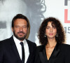 Samuel Le Bihan et sa compagne Stefania Cristian - Photocall lors de la cérémonie d'ouverture de la 14ème édition du Festival Lumière 2022 à la Halle Tony Garnier à Lyon le 15 octobre 2022. © Domnique Jacovides / Bestimage