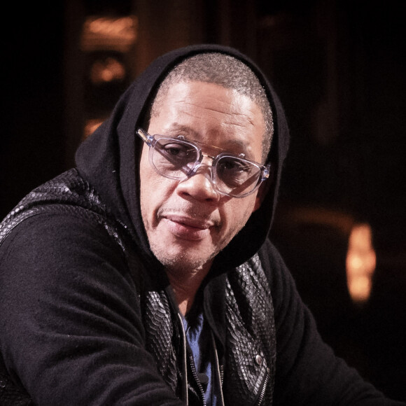 Exclusif - JoeyStarr - Sur le plateau de l'émission OEED (On Est En Direct) présentée par L.Salamé et L.Ruquier - Paris le 09/04/2022 - © Jack Tribeca / Bestimage 