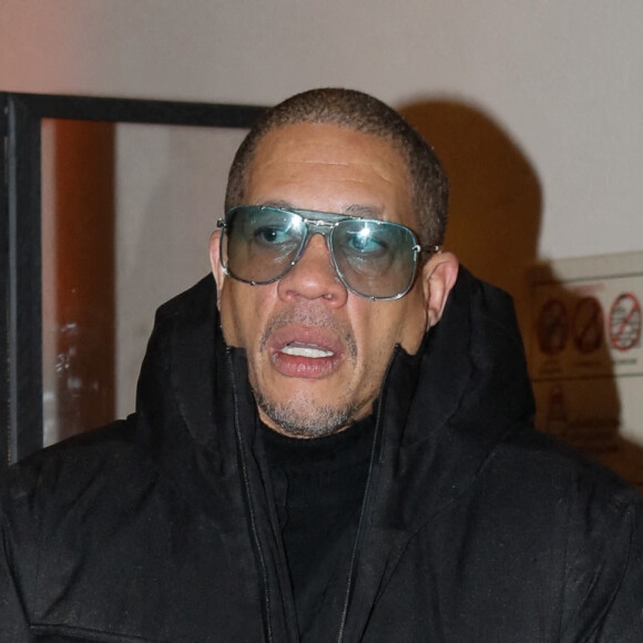 Exclusif - JoeyStarr (Didier Morville) arrivant à la soirée des révélations des César 2022 à L'Élysée Montmartre à Paris le 10 janvier 2022. © Christophe Clovis / Bestimage 