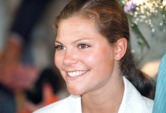 La princesse Victoria à Stockholm le 14 août 1997