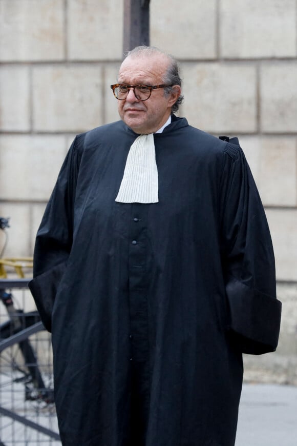 Exclusif - Hervé Temime - Obsèques de l'avocat Jean-Louis Pelletier en l'église Saint-Jacques du Haut Pas à Paris le 18 octobre 2022.  