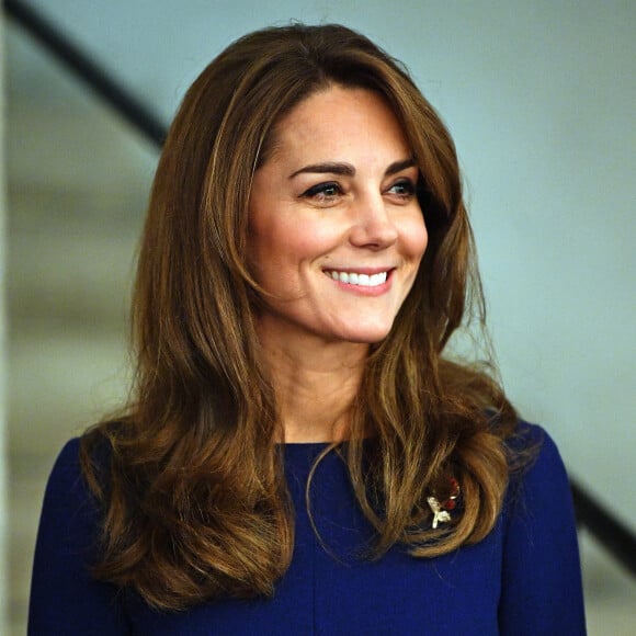 Le prince William, duc de Cambridge, et Kate Middleton, duchesse de Cambridge, assistent au lancement de l'association caritative "National Emergencies Trust" à l'Eglise St Martin-in-the-Fields à Londres.