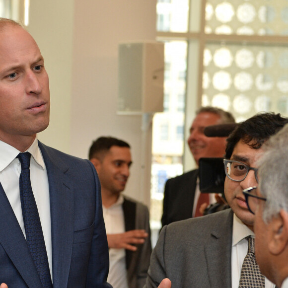 Le prince William, duc de Cambridge, et Kate Middleton, duchesse de Cambridge, arrivent au centre culturel Aga Khan à Londres, le 2 octobre 2019. Sur place, le couple princier a été accueilli par le prince Karim Aga Khan IV. 