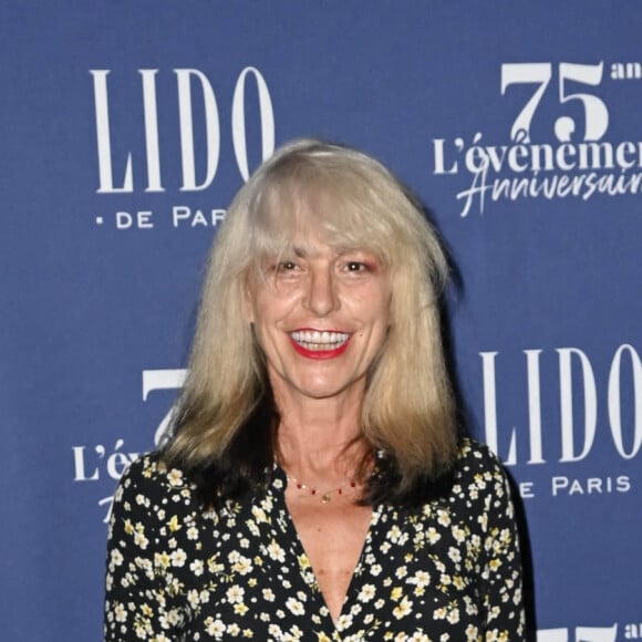 Semi-Exclusif - La chanteuse Lio lors des 75 ans du Lido à Paris. Le 18 septembre 2021 © Coadic Guirec / Bestimage