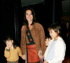 Lio et ses filles Léa et Garance - Défilé de mode Stella Cadente en 2005 à Paris