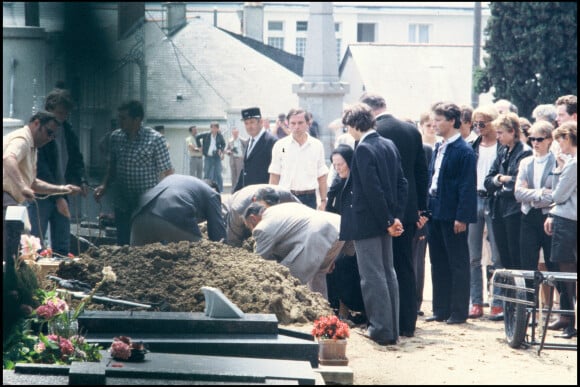 Enterrement de Patrick Dewaere en 1982
