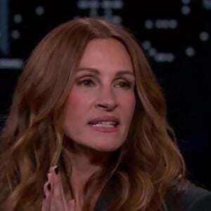 Julia Roberts invitée de l'émission "Jimmy Kimmel Live" à Los Angeles le 14 octobre 2022. 