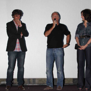 Avant-première du film Bienvenue à Bord au Kinépolis de Lomme en présence de Franck Dubosc, de Valérie Lemercier, Gérard Darmon et d'Eric Lavaine. 