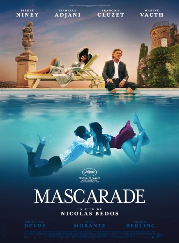 Isabelle Adjani dans le film "Mascarade", de Nicolas Bedos.