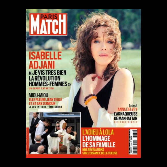 Retrouvez l'interview intégrale d'Isabelle Adjani dans le magazine Paris Match, n° 3834, du 27 octobre 2022.