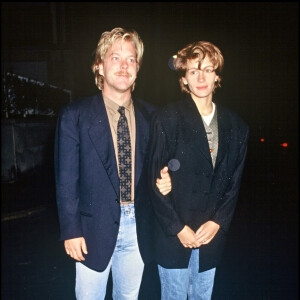 Julia Roberts et Kiefer Sutherland au Festival de Deauville 1990.