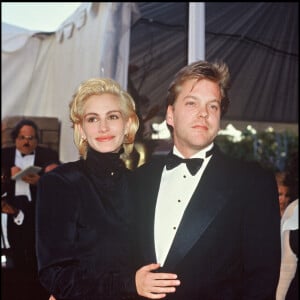 Julia Roberts et Kiefer Sutherland aux Oscars 1991.