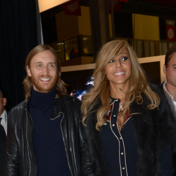 David et Cathy Guetta - Archives - Presentation de la nouvelle Renault Twizy by Cathy & David Guetta au salon mondial de l' auto 2012 Paris, le 27 decembre 2013