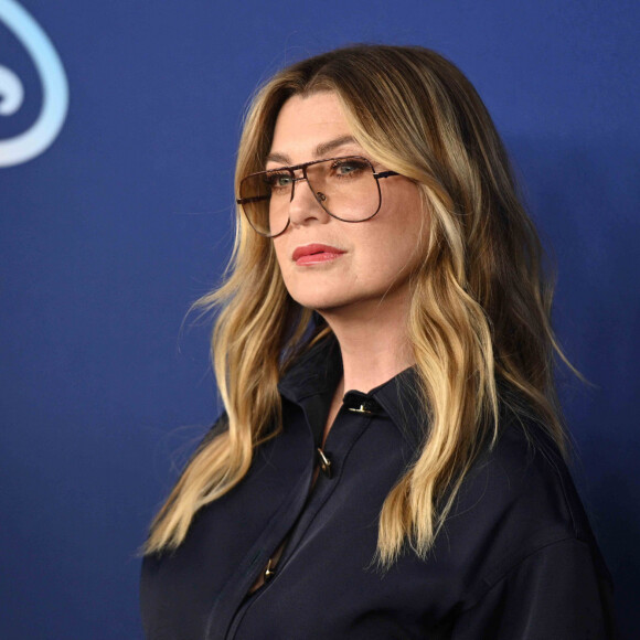 Ellen Pompeo au photocall de "Disney Upfront" à New York, le 17 mai 2022.