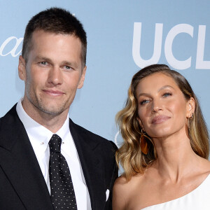 Gisele Bundchen et son mari Tom Brady à la soirée UCLA en l'honneur de B. Streisand et G. Bundchen à Los Angeles.