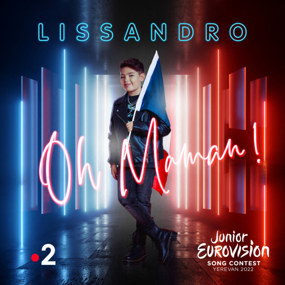 Eurovision Junior 2022 : Lissandro représentera la France avec son titre "Oh Maman !" Visuel emblématique utilisé pour l'Eurovision Junior. Rendez-vous avec le chanteur Lissandro à l'occasion du concours de l'Eurovision Junior à Paris, France, le 24 septembre 2022. © Cyril Moreau/Bestimage