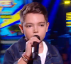 Lissandro lors de la demi-finale de "The Voice Kids 2020", samedi 3 octobre 2020, TF1