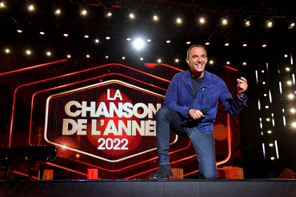 Nikos Aliagas - Enregistrement de l'émission "La Chanson de l'Année 2022" à Toulon, diffusée le 4 juin sur TF1. © Bruno Bebert-Jean-René Santini / Bestimage.