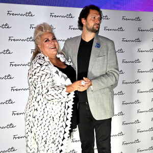 Marianne James et Eric Antoine durant la soirée Fremantle pour la 38ème édition du Mipcom à Cannes, le 17 octobre 2022. © Bruno Bebert / Bestimage 