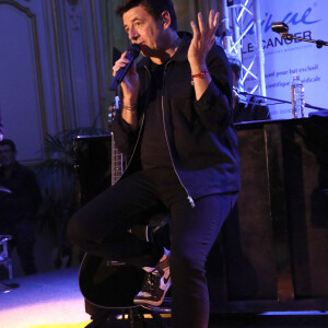 Concert privé de Patrick Bruel durant le 35ème Dîner de Gala "Vaincre le cancer" au profit de la lutte contre les cancers au Cercle de l'Union Interalliée à Paris, France, le 29 Octobre 2022. © Bertrand Rindoff / Bestimage