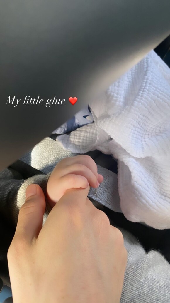 Ilona Smet dévoile quelques photos de son fils. Instagram. Le 2 novembre 2022.