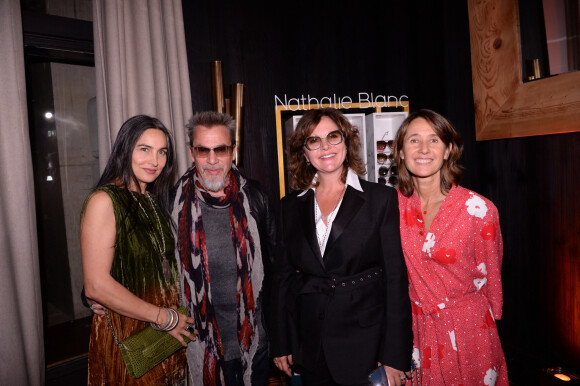 Semi-Exclusif - Florent Pagny et sa femme Azucena, Nathalie Blanc, Alexia Laroche-Joubert - © Bellak - Perusseau / Bestimage
