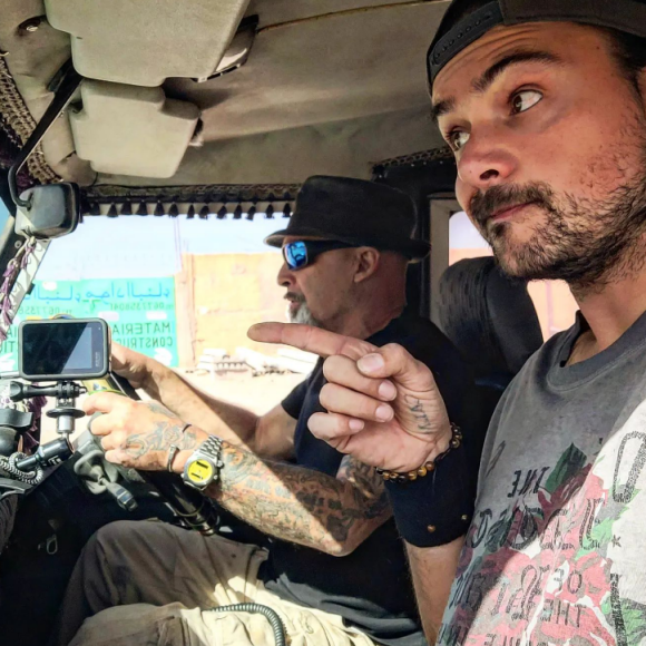 Vincent Lagaf' et son fils unique Robin Rouïl sur Instagram