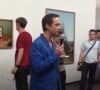 Olivier Metzger s'exprimant lors du festival Off d'Arles