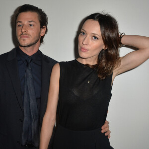 Gaspard Ulliel et sa compagne Gaëlle Pietri - La 20ème cérémonie des Prix Lumières à l'espace Pierre Cardin à Paris, le 2 février 2015. 