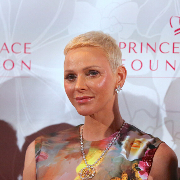 Le prince Albert de Monaco avec la Princesse Charlene assistent aux Princess Grace Awards à New York le 3 novembre 2022. Photo by Charles Guerin/ABACAPRESS.COM