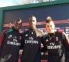 Mario Balotelli, Stephan El Shaarawy et Mbaye Niang au Milan AC.