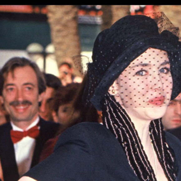 Isabelle Adjani à Cannes pour la présentation en 1993 de Toxic Affair