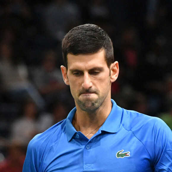 Holger Rune - Holger Rune remporte la finale du Rolex Paris Masters 2022 contre Novak Djokovic à Paris le 6 novembre 2022 . © Veeren/Bestimage 