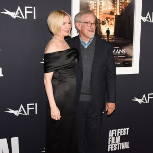 Michelle Williams, Steven Spielberg au photocall de la première de "Fabelmans" lors du 2022 AFI Festival à Los Angeles, le 6 novembre 2022. 
