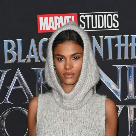 Tina Kunakey - Avant-première du film "Black Panther: Wakanda Forever" au Grand Rex à Paris le 7 novembre 2022. © Coadic Guirec/Bestimage