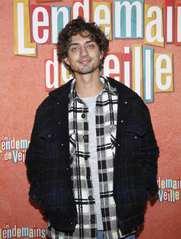 Exclusif - Maxime Lélue (Demain nous appartient) lors de l'avant-première du film "Les lendemains de veille" au cinéma Les 7 Parnassiens à Paris le 7 novembre 2022. © Denis Guignebourg / Bestimage