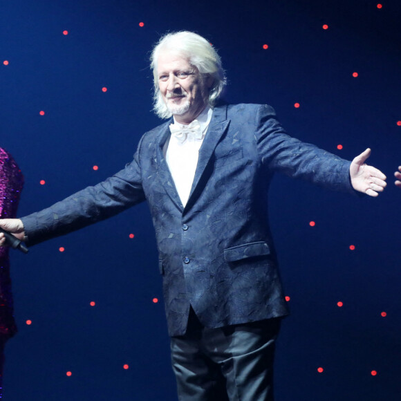 Exclusif - Patrick Sébastien - Spectacle "Le plus grand cabaret du monde" présenté par Patrick Sébastien au Dôme de Paris le 5 novembre 2021. © Bahi/Bestimage
